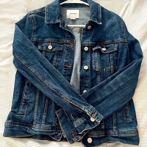 Denim jacket like new condition worn only once